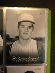 Pete Rose #AU-1 Baseball Cards 2012 Leaf the Living Legend Autograph Prices