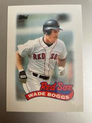 1989 Topps #45 | Wade Boggs Baseball Cards 1989 Topps Mini League Leaders