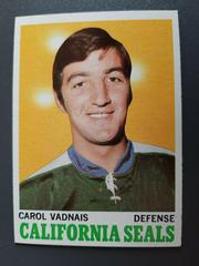 Carol Vadnais #70 Hockey Cards 1970 Topps Prices