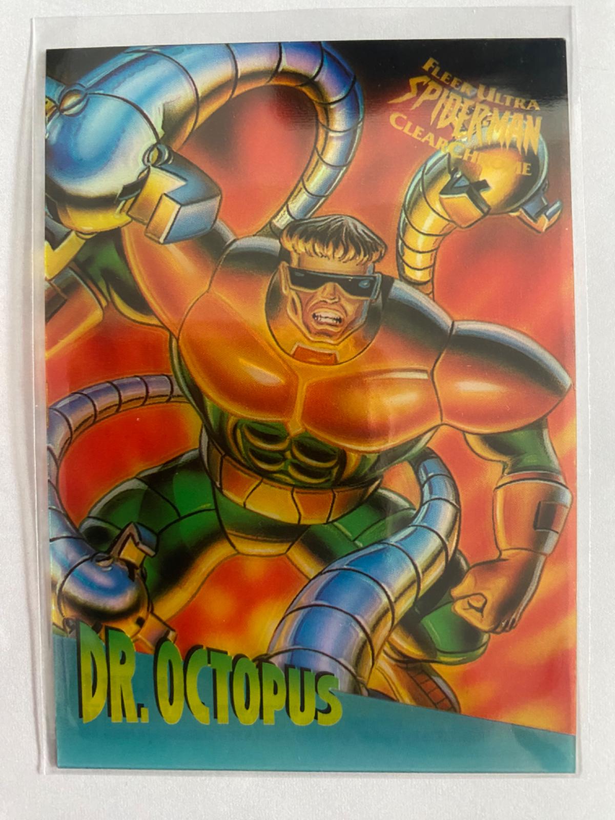 Dr. Octopus [Clear Chrome] #1 Marvel 1995 Ultra Spider-Man