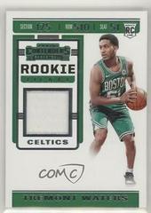 Tremont Waters #RTS-TWT Basketball Cards 2019 Panini Contenders Rookie Ticket Swatches Prices