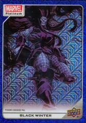 Black Winter [Blue Traxx] #127 Marvel 2023 Upper Deck Platinum Prices