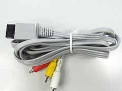 Wii OEM Nintendo Audio Video AV Composite 3 RCA Cable Authentic FREE  Shipping