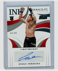 Diego Ferreira Ufc Cards 2021 Panini Immaculate UFC Ink Autographs Prices