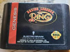 Cartridge - Front | Boxing Legends Of The Ring Sega Genesis