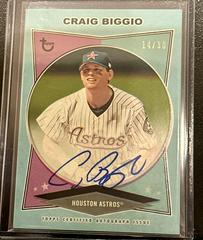 Craig Biggio [Blue] #AC-CB Baseball Cards 2023 Topps Brooklyn Collection Autographs Prices