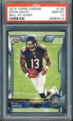 Kevin White [Ball at Waist Refractor] #125 Football Cards 2015 Topps Chrome Prices