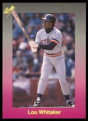 Lou Whitaker Baseball Cards 1989 Classic Travel Update II Prices
