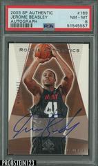 Jerome Beasley [Autograph] Basketball Cards 2003 SP Authentic Prices
