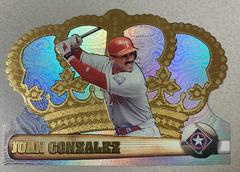 Juan Gonzalez Baseball Cards 1998 Pacific Gold Crown Die Cuts Prices