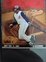 Ellis Burks Baseball Cards 2003 Fleer Authentix Prices