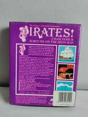 UK Box, Backside. | Pirates Commodore 64