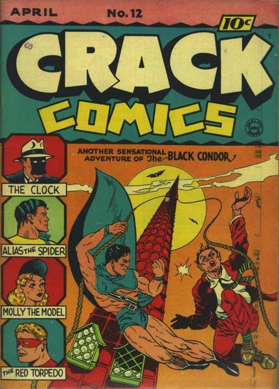 Crack Comics #12 (1941) Comic Books Crack Comics