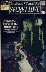 Sinister House of Secret Love #1 (1971) Comic Books Sinister House of Secret Love Prices