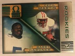 Barry Gardner, Cecil Martin #184 Football Cards 1999 Pacific Omega Prices