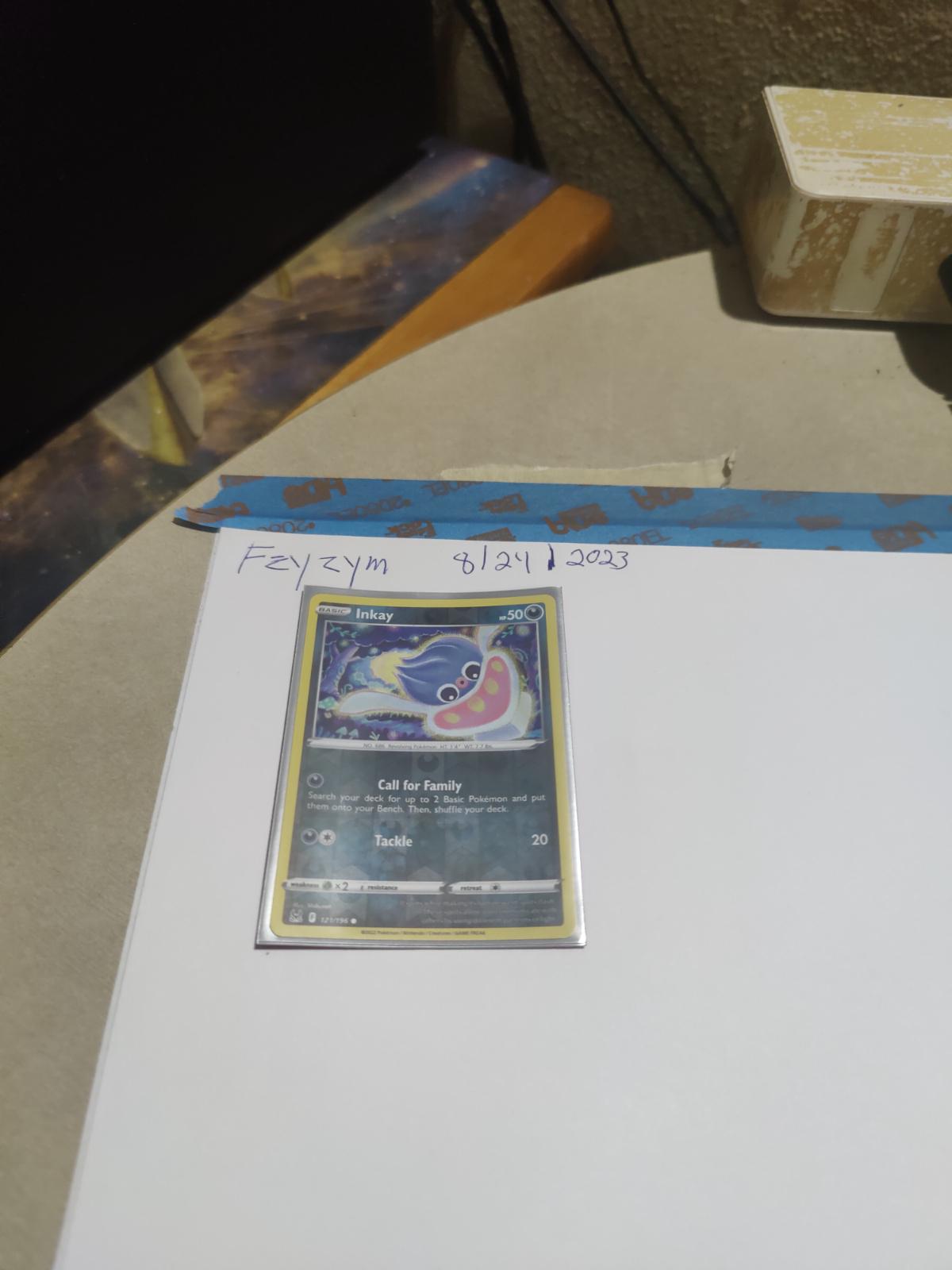 Inkay [Reverse Holo] Ungraded Pokemon Lost Origin