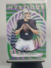Aidan O'Connell [Green] #1 Football Cards 2023 Panini Illusions Mystique Prices