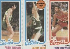 Brown, Bird, Brewer Basketball Cards 1980 Topps Prices