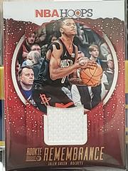 Jalen Green [Winter] #RR-GRE Basketball Cards 2023 Panini Hoops Rookie Remembrance Prices