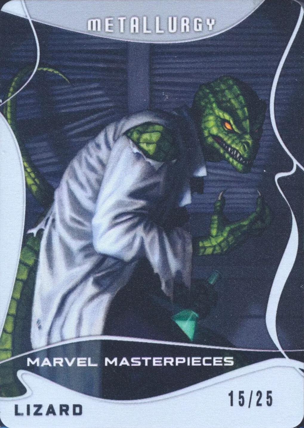 Lizard #16 Marvel 2023 Masterpieces Metallurgy