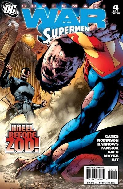 War Of The Supermen #4 (2010) Comic Books War Of The Supermen