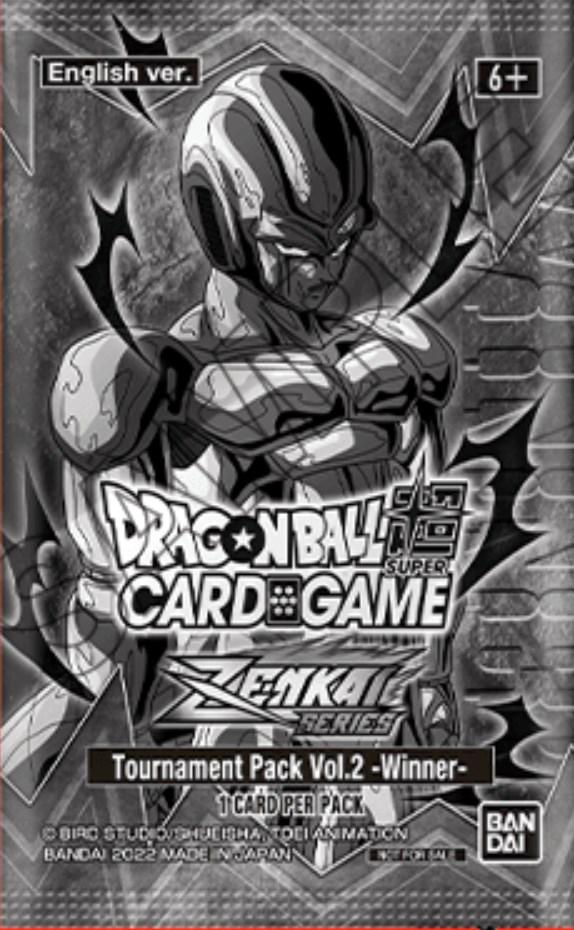 Zenkai Series Tournament Pack Vol.2 [Winner]  Dragon Ball Super Divine Multiverse Release Promos