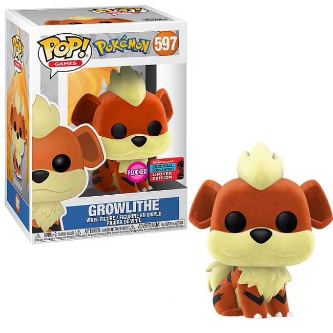 Growlithe [Flocked] #597 Funko POP Games