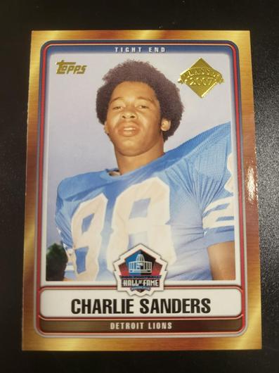 Charlie Sanders #HOF-CS photo