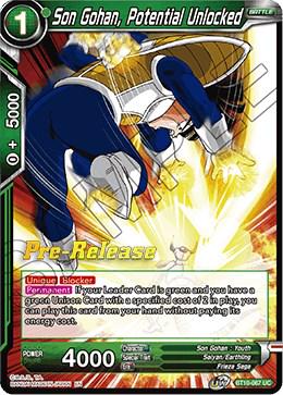 Son Gohan, Potential Unlocked BT10-067 Dragon Ball Super Rise of the Unison Warrior: Pre-Release Promos