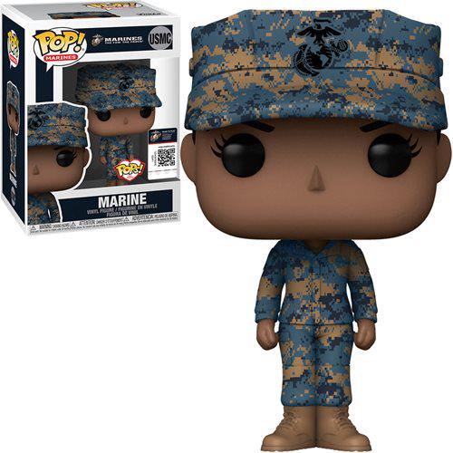 Marine African American Female Funko POP Marines