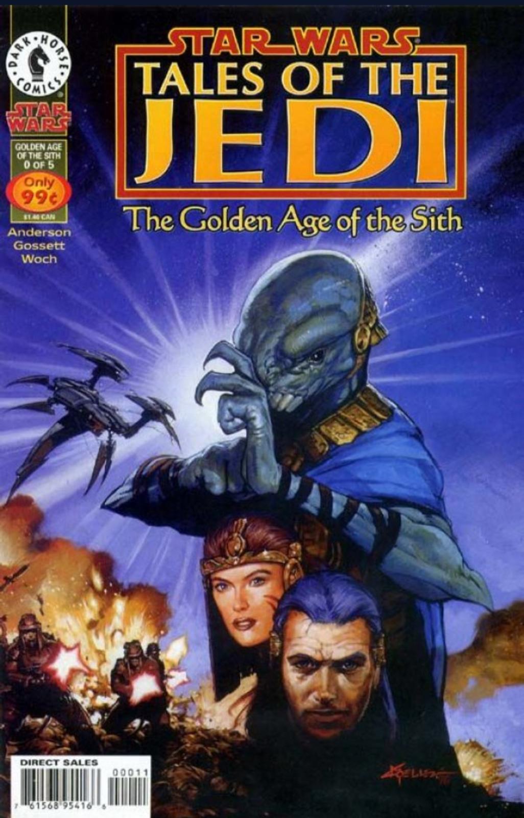 Star Wars: Tales Of The Jedi - The Golden Age Of The Sith (1996) Comic Books Star Wars: Tales of the Jedi - The Golden Age of the Sith