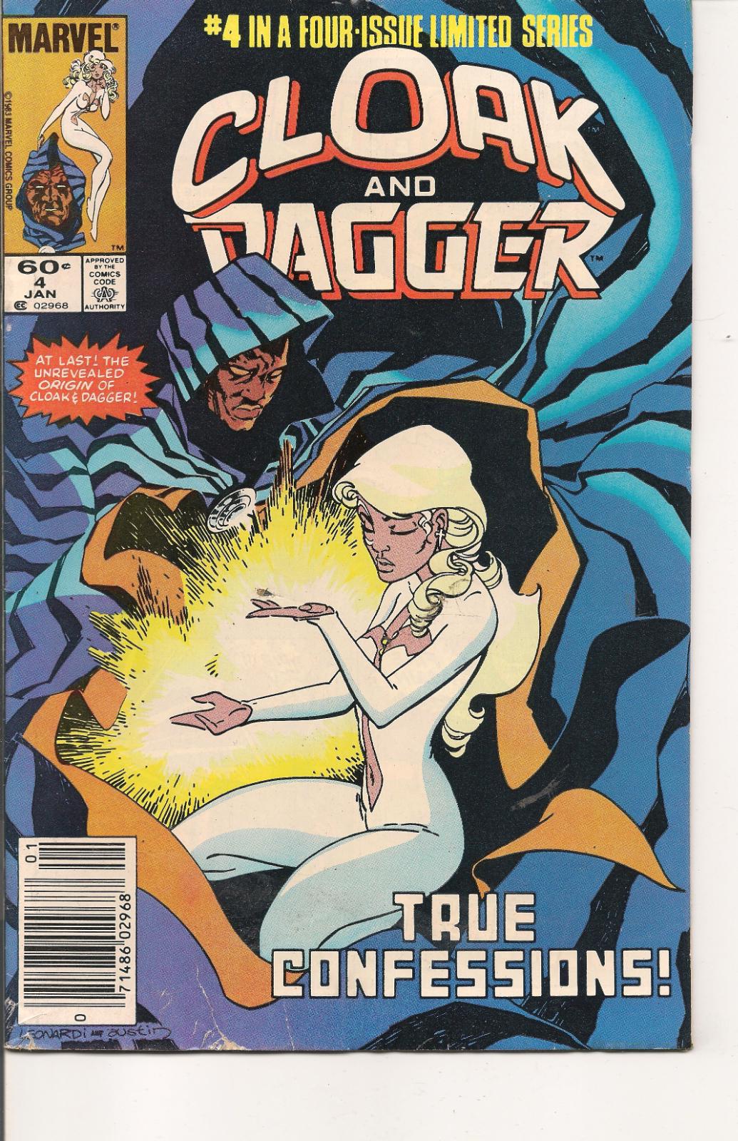 Cloak And Dagger [Newsstand] #4 (1984) Comic Books Cloak and Dagger