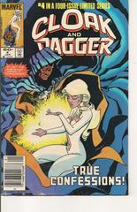 Cloak And Dagger [Newsstand] #4 (1984) Comic Books Cloak and Dagger Prices