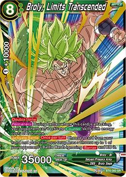 Broly, Limits Transcended BT6-060 Dragon Ball Super Destroyer Kings