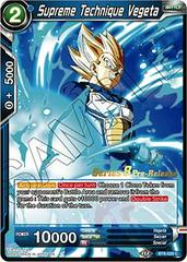 Supreme Technique Vegeta BT8-029_PR Dragon Ball Super Malicious Machinations: Pre-Release Promos Prices