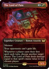 The Lord Of Pain [Borderless Foil] #3 Magic Duskmourn: House of Horror Commander Prices