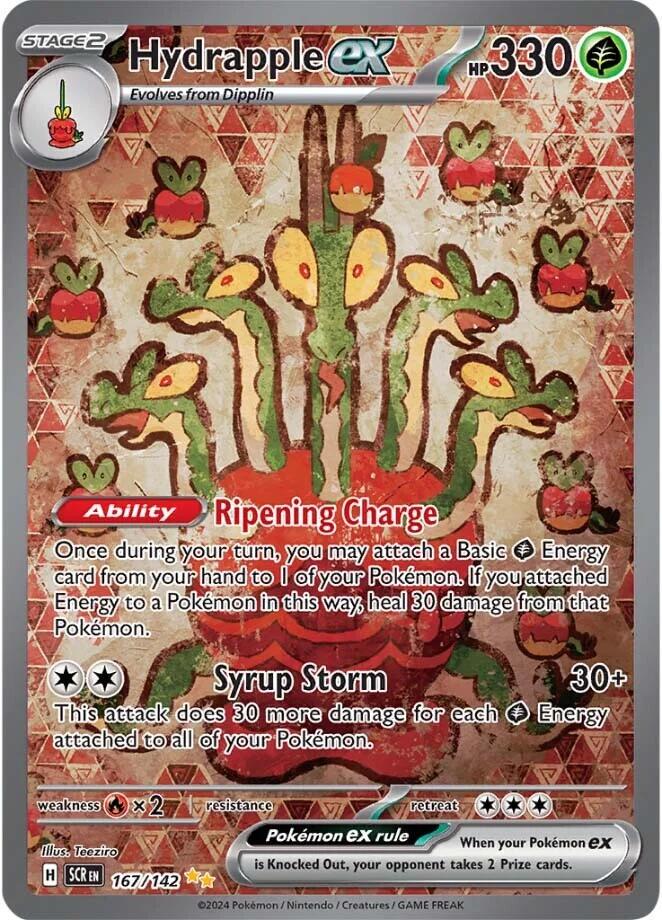 Hydrapple ex #167 Pokemon Stellar Crown