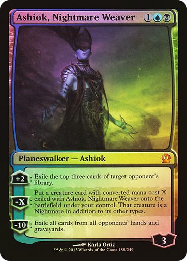 Ashiok, Nightmare Weaver [Foil] #188 Magic Theros