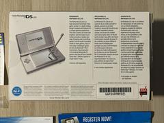 Box-Rear | Metallic Silver Nintendo DS Lite Nintendo DS