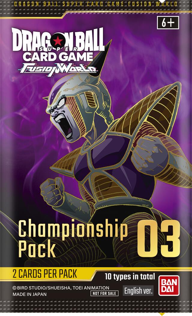 Championship Pack 03  Dragon Ball Fusion World Judge Promo