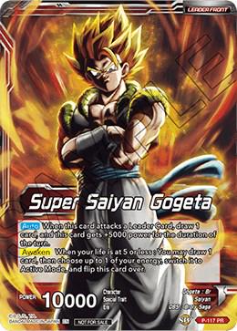 Super Saiyan Gogeta // SSB Gogeta, Fusion Transcendent [Foil] P-117 Dragon Ball Fusion World Promos