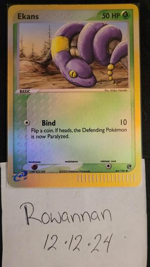 Ekans [Reverse Holo] #64 photo