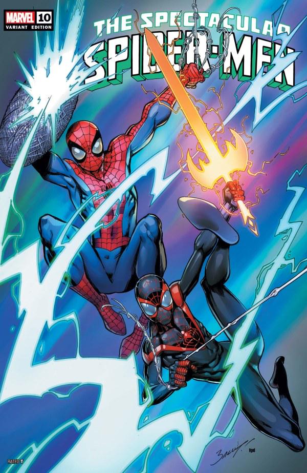 Spectacular Spider-Men [Bagley] #10 (2024) Comic Books Spectacular Spider-Men