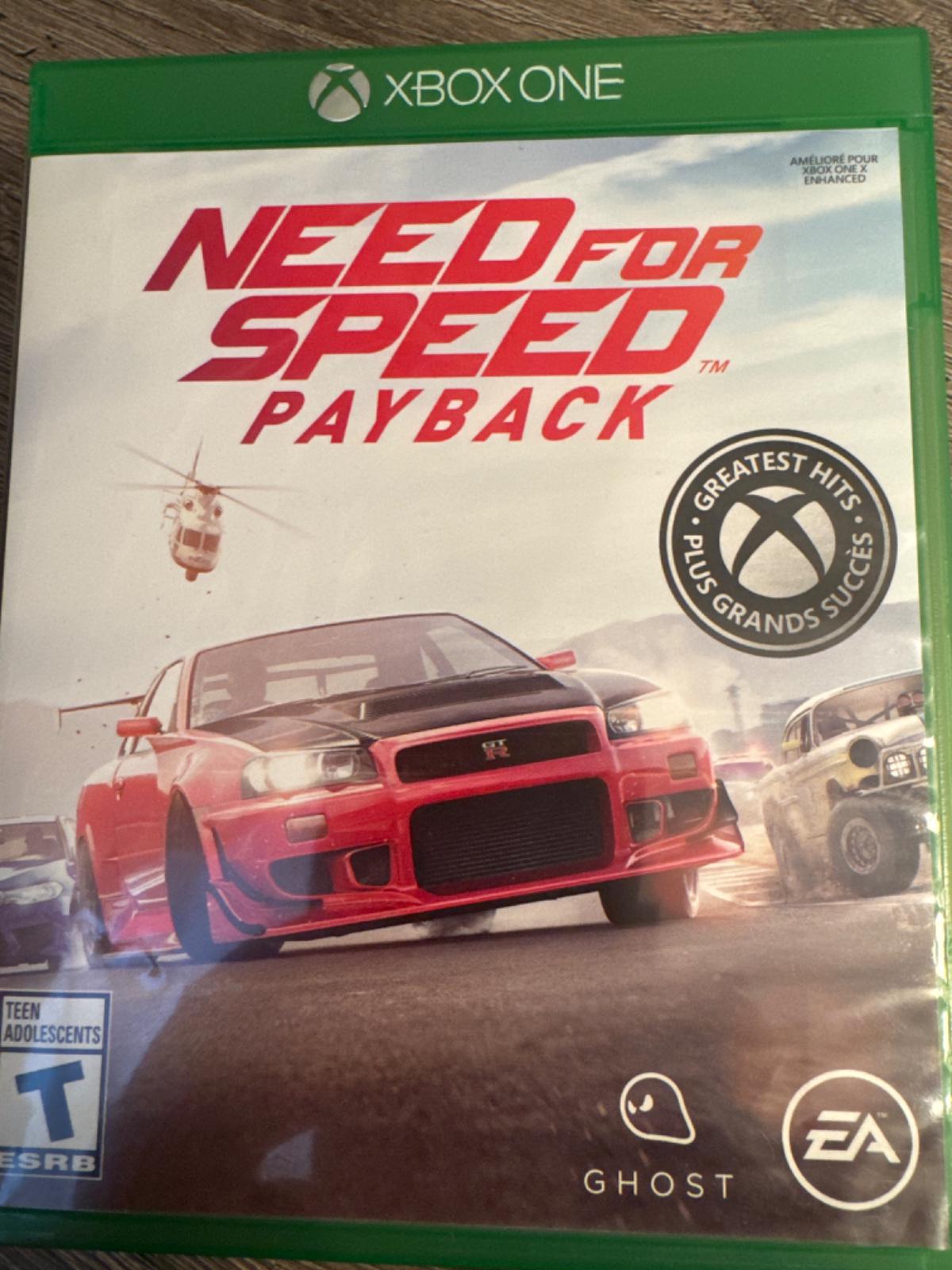 Need For Speed Payback [Greatest Hits] Xbox One