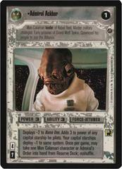 Admiral Ackbar [Limited] Star Wars CCG Death Star II Prices