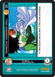 Namekian Vanishing Drill [Foil] C23 Dragon Ball Z Vengeance