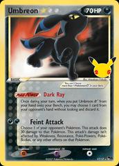 Umbreon #17 Pokemon Celebrations Prices