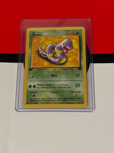 Ekans [1st Edition] #56 photo