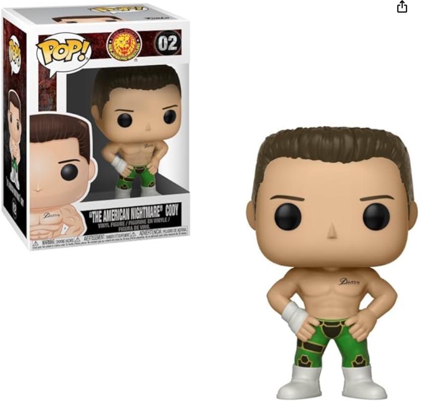 The American Nightmare Cody #2 Funko POP Wrestling