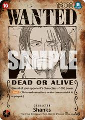 Shanks [Wanted Poster Foil] OP09-004 One Piece Emperors in the New World Prices